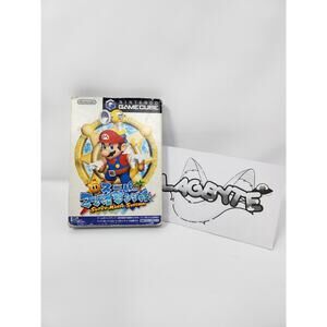Super Mario Sunshine (Nintendo GameCube, Japan) Complete in Box CIB Tested Works